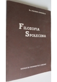 Filozofia społeczna