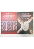 Zabytki architektury polskiej, Tom I, III