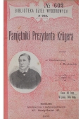 Pamiętniki Prezydenta Krugera , 1903 r.