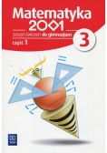Matematyka 2001 3 Zeszyt ćwiczeń Część 1