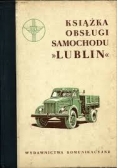 Książka obsługi samochodu LUBLIN