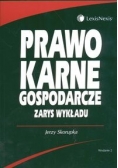 Prawo karne gospodarcze Zarys wykładu