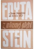 Z własnej głębi,  Listy