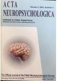 Acta neuropsychologica, vol 2