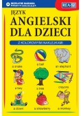 Angielski dla dzieci z kolorowymi naklejkami