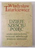 Dzieje sześciu pojęć