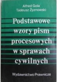 Podstawowe wzory pism procesowych w sprawach cywilnych
