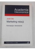 Marketing relacji. Koncepcja i stosowanie
