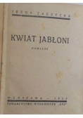 Kwiat jabłoni, 1929 r.