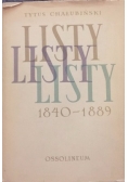Listy 1840-1889
