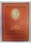 Wiersze i inne drobne utwory. Dzieła XL