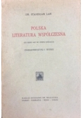 Polska literatura współczesna, 1924 r.