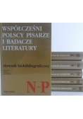 Współcześni Polscy pisarze i badacze literatury Tom I - VI