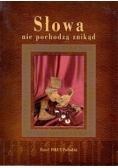 Słowa nie pochodzą znikąd