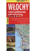 Włochy część północna mapa samochodowa 1:650 000