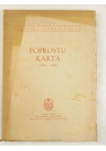 Poprostu karta 1935-1936