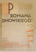 Pamięci Romana Dmowskiego, 1939 r.