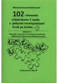 102 równania różniczkowe I rzędu z pełnymi rozwiązaniami krok po kroku