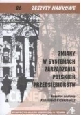 Zmiany w systemach zarządzania polskich przedsiębiorstw