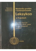 Mechanika gruntów i fundamentowanie. Leksykon w 8 językach