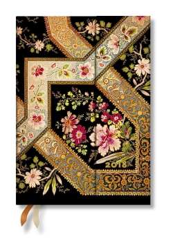Kalendarz 2018 Filigree Floral Ebony Midi Horizontal