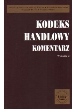 Kodeks handlowy.Komentarz