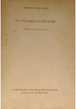 Fundamentowanie
