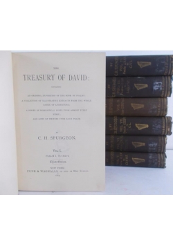 The Treasury of David, Tom I-VII, 1882 r.