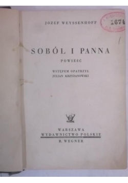 Soból i Panna, 1948 r.