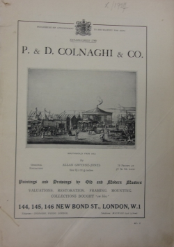 P.D. Colnaghi Co., 1760r.