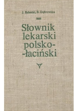 Słownik lekarski polsko-łaciński