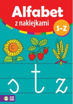 Alfabet z naklejkami S - Z