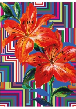 Karnet B6 z kopertą Floral Maze