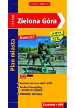 Zielona Góra, Plan miasta