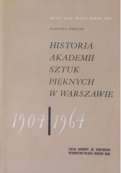 Historia Akademii Sztuk pięknych  w Warszawie