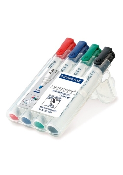 Marker Lumocolor whiteboard 4 kolory