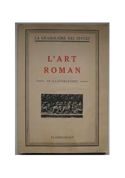 L'art Roman 96 illustrations,1927 r.