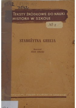 Starożytna Grecja
