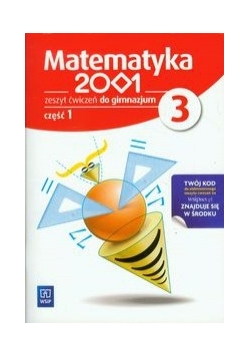 Matematyka 2001 3. Zeszyt ćwiczeń, część 1