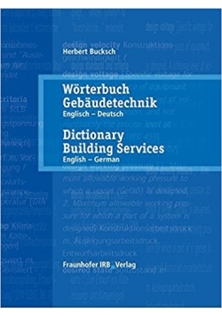 Worterbuch gebaudetechnik Englisch- deutsch