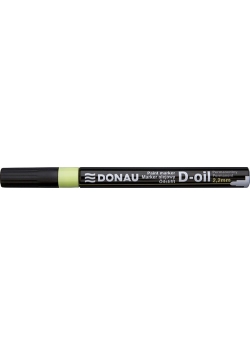 Marker olejowy okrągły żółty