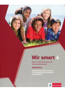Wir Smart 4 Smartbuch Rozszerzony zeszyt ćwiczeń z interaktywnym kompletem uczniowskim klasa 7