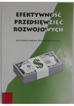 Efektywność przedsięwzięć rozwojowych