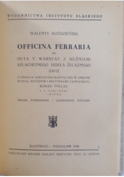 "Officina ferraria" ,1948