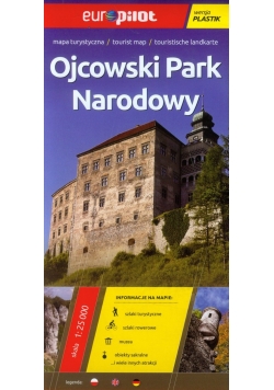 Ojcowski Park Narodowy mapa turystyczna 1:25 000 laminowana