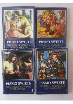 Pismo święte starego i nowego testamentu I-IV