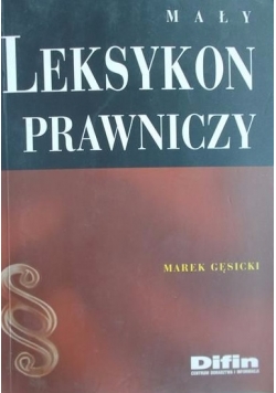 Mały leksykon prawniczy