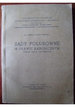 Sądy polubowne w prawie kanonicznym, 1948 r.