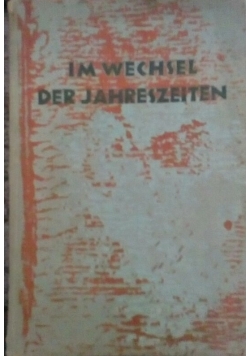 Im wechsel der jahreszeiten, 1937 r.