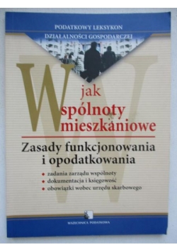 W jak wspólnoty mieszkaniowe